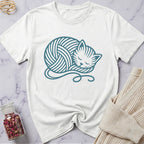 Yarn Ball Cat T-Shirt